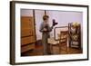 Boy Looking at Cowboy Boots-William P. Gottlieb-Framed Photographic Print