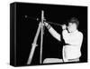Boy Looking through a Telescope-Philip Gendreau-Framed Stretched Canvas