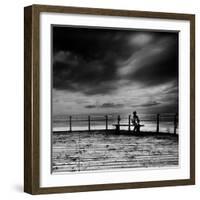 Boy Lost in Thought-Rory Garforth-Framed Photographic Print