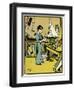 Boy Making Toys C1900-John Hassall-Framed Premium Giclee Print