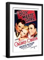 Boy Meets Girl-null-Framed Art Print