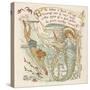 Boy Meets Mermaid-Walter Crane-Stretched Canvas