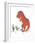 Boy Meets T Rex-Designs Sweet Melody-Framed Art Print