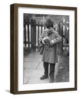 Boy, Model Bus-Gill Emberton-Framed Photographic Print