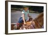 Boy Mounting Horse-William P. Gottlieb-Framed Photographic Print