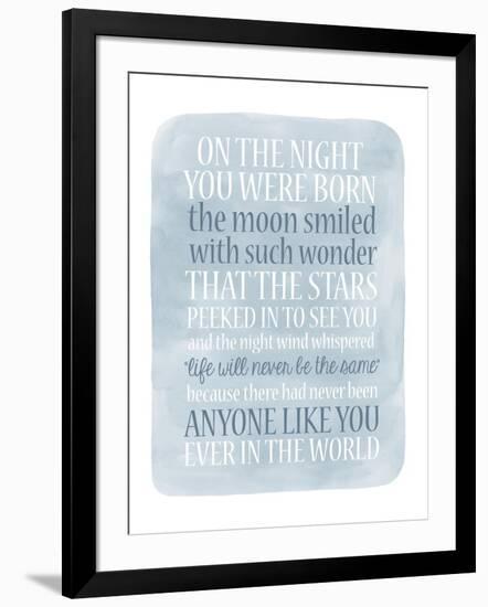 Boy Night Born-Erin Clark-Framed Giclee Print