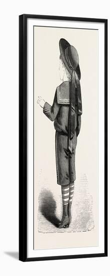 Boy of Four Back, Fashion, 1882-null-Framed Giclee Print