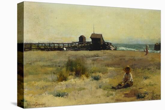 Boy on a Beach, 1884-Walter Frederick Osborne-Stretched Canvas