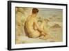 Boy on a Beach, 1912-Henry Scott Tuke-Framed Giclee Print