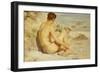 Boy on a Beach, 1912-Henry Scott Tuke-Framed Giclee Print