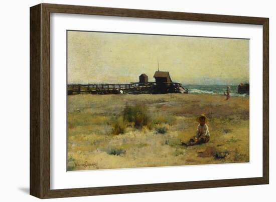 Boy on a Beach-Walter Osborne-Framed Giclee Print