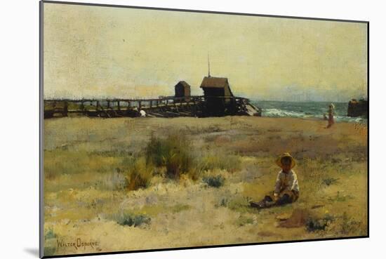 Boy on a Beach-Walter Osborne-Mounted Giclee Print