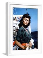 Boy on a Dolphin 1957 Directed by Jean Negulesco Sophia Loren-null-Framed Photo