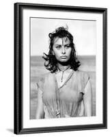 Boy on a Dolphin, Sophia Loren, 1957-null-Framed Photo