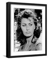 Boy on a Dolphin, Sophia Loren, 1957-null-Framed Photo