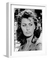 Boy on a Dolphin, Sophia Loren, 1957-null-Framed Photo