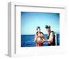 Boy on a Dolphin-null-Framed Photo