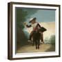 Boy on a Ram, 1786-87-Francisco de Goya-Framed Giclee Print