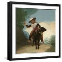 Boy on a Ram, 1786-87-Francisco de Goya-Framed Giclee Print