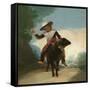 Boy on a Ram, 1786-87-Francisco de Goya-Framed Stretched Canvas
