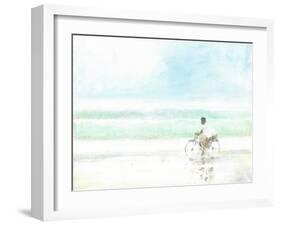 Boy on Bicycle-Lincoln Seligman-Framed Giclee Print