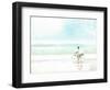 Boy on Bicycle-Lincoln Seligman-Framed Giclee Print