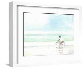 Boy on Bicycle-Lincoln Seligman-Framed Giclee Print