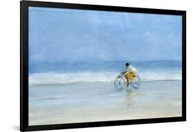 Boy on Bicycle-Lincoln Seligman-Framed Giclee Print