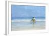 Boy on Bicycle-Lincoln Seligman-Framed Giclee Print