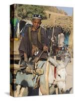 Boy on Donkey Cart, Maimana, Faryab Province, Afghanistan-Jane Sweeney-Stretched Canvas