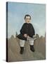 Boy on the Rocks, 1895-97-Henri Rousseau-Stretched Canvas