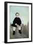 Boy on the Rocks-Henri Rousseau-Framed Art Print