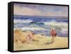 Boy on the Sand-Joaquín Sorolla y Bastida-Framed Stretched Canvas