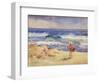 Boy on the Sand-Joaquín Sorolla y Bastida-Framed Giclee Print