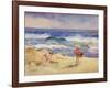 Boy on the Sand-Joaquín Sorolla y Bastida-Framed Giclee Print