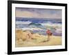 Boy on the Sand-Joaquín Sorolla y Bastida-Framed Giclee Print