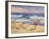 Boy on the Sand-Joaquín Sorolla y Bastida-Framed Giclee Print