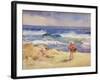 Boy on the Sand-Joaquín Sorolla y Bastida-Framed Giclee Print