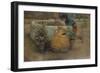 Boy Peering Into a Well, 1889-Belmiro Barbosa De Almeida-Framed Giclee Print