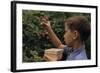 Boy Picking Raspberries-William P. Gottlieb-Framed Photographic Print