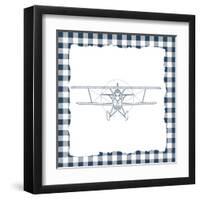 Boy Plaid 1-Kimberly Allen-Framed Art Print