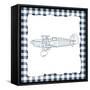 Boy Plaid 3-Kimberly Allen-Framed Stretched Canvas