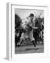 Boy Playing a Game of Little League Baseball-Yale Joel-Framed Photographic Print