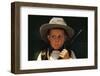 Boy Playing Cowboy with Gun-William P. Gottlieb-Framed Photographic Print