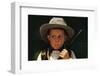 Boy Playing Cowboy with Gun-William P. Gottlieb-Framed Photographic Print