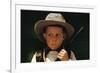 Boy Playing Cowboy with Gun-William P. Gottlieb-Framed Photographic Print