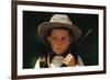 Boy Playing Cowboy with Gun-William P. Gottlieb-Framed Photographic Print