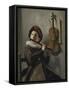 Boy Playing the Flute, c.1630-Judith Leyster-Framed Stretched Canvas