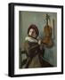 Boy playing the flute-Judith Leyster-Framed Giclee Print