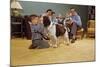 Boy Playing with the Family Dog-William P. Gottlieb-Mounted Photographic Print